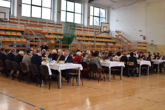 Noworoczne spotkanie opłatkowe w gminie Żółkiewka [GALERIA ZDJĘĆ]