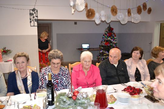 Gm. Gorzków. Noworoczne spotkanie emerytowanych pracowników urzędu gminy [GALERIA ZDJĘĆ]
