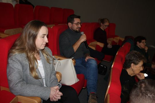 Chełm. Spotkanie autorskie. Prezydent Jakub Banaszek rozmawiał z Mateuszem Grzeszczukiem [GALERIA ZDJĘĆ]