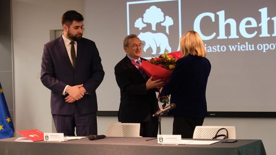 Chełm. Uroczysta sesja  rady miasta. 2025 - Rok Jubileuszowy ChKS Chełmianka Chełm [GALERIA ZDJĘĆ]