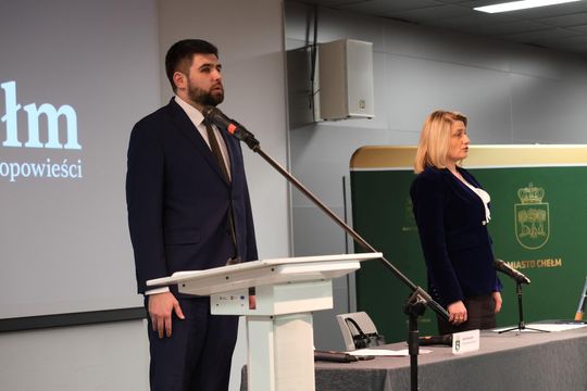 Chełm. Uroczysta sesja  rady miasta. 2025 - Rok Jubileuszowy ChKS Chełmianka Chełm [GALERIA ZDJĘĆ]
