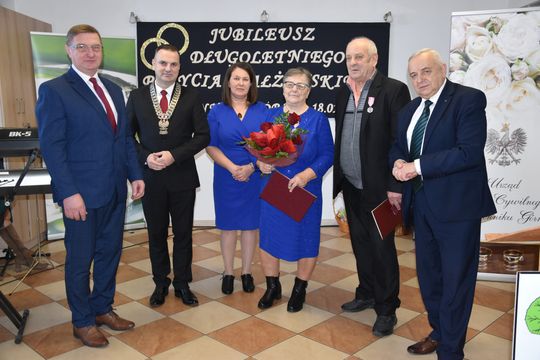 Gm. Łopiennik Górny. Jubileusz 50-lecia pożycia małżeńskiego Gm. Łopiennik Górny. Jubileusz 50-lecia pożycia małżeńskiego