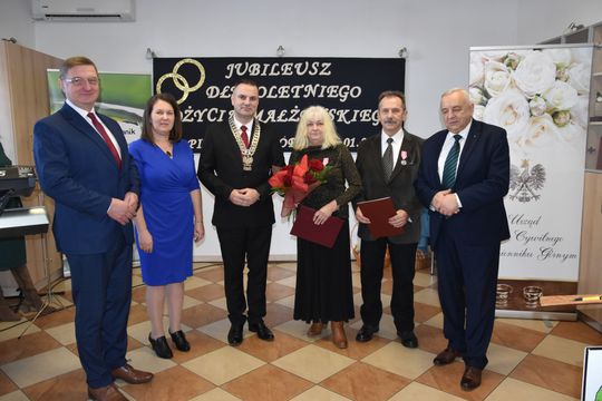 Gm. Łopiennik Górny. Jubileusz 50-lecia pożycia małżeńskiego Gm. Łopiennik Górny. Jubileusz 50-lecia pożycia małżeńskiego