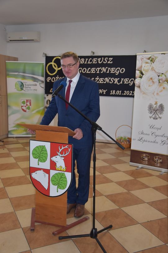 Gm. Łopiennik Górny. Jubileusz 50-lecia pożycia małżeńskiego Gm. Łopiennik Górny. Jubileusz 50-lecia pożycia małżeńskiego