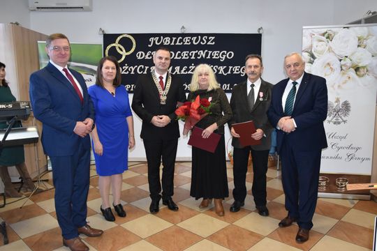 Gm. Łopiennik Górny. Jubileusz 50-lecia pożycia małżeńskiego Gm. Łopiennik Górny. Jubileusz 50-lecia pożycia małżeńskiego