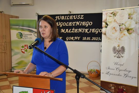 Gm. Łopiennik Górny. Jubileusz 50-lecia pożycia małżeńskiego Gm. Łopiennik Górny. Jubileusz 50-lecia pożycia małżeńskiego