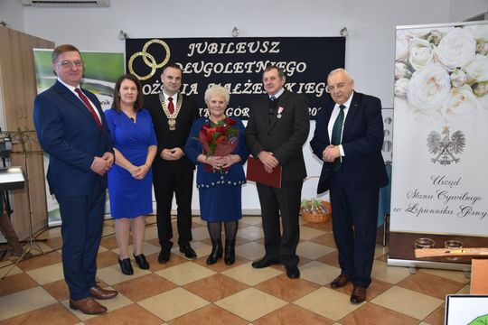 Gm. Łopiennik Górny. Jubileusz 50-lecia pożycia małżeńskiego Gm. Łopiennik Górny. Jubileusz 50-lecia pożycia małżeńskiego