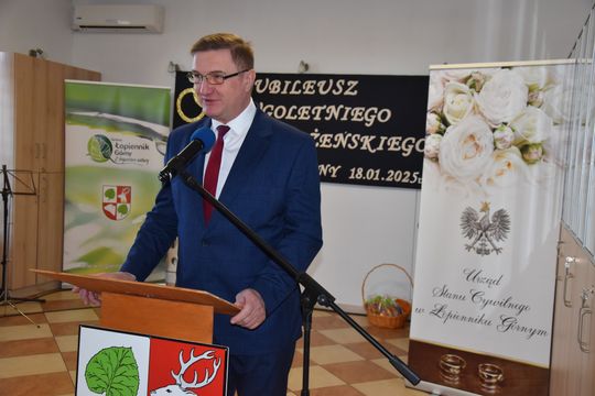 Gm. Łopiennik Górny. Jubileusz 50-lecia pożycia małżeńskiego Gm. Łopiennik Górny. Jubileusz 50-lecia pożycia małżeńskiego