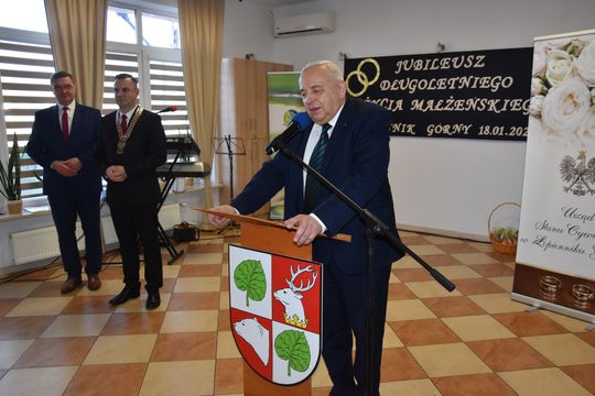 Gm. Łopiennik Górny. Jubileusz 50-lecia pożycia małżeńskiego Gm. Łopiennik Górny. Jubileusz 50-lecia pożycia małżeńskiego