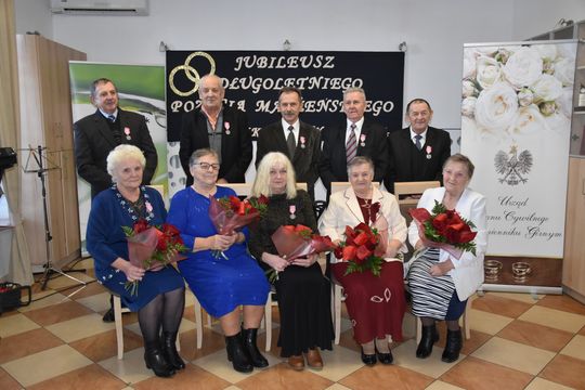 Gm. Łopiennik Górny. Jubileusz 50-lecia pożycia małżeńskiego Gm. Łopiennik Górny. Jubileusz 50-lecia pożycia małżeńskiego