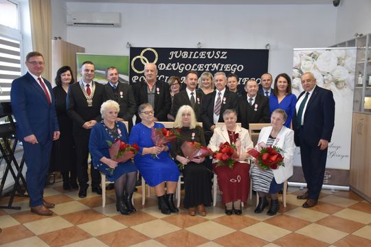 Gm. Łopiennik Górny. Jubileusz 50-lecia pożycia małżeńskiego Gm. Łopiennik Górny. Jubileusz 50-lecia pożycia małżeńskiego