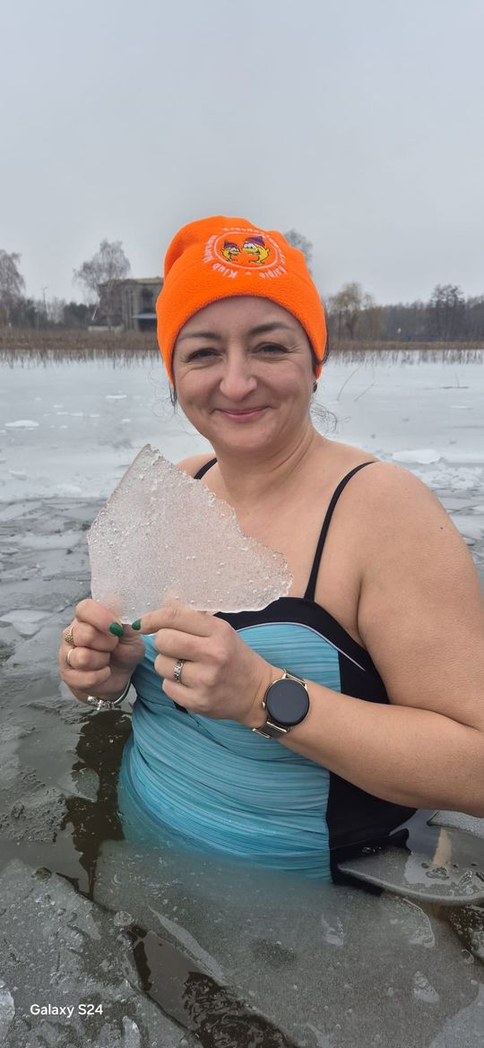 Zimna woda niestraszna Krasnostawskim Karpiom! [GALERIA ZDJĘĆ]