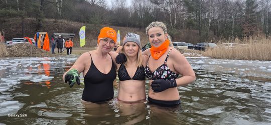 Zimna woda niestraszna Krasnostawskim Karpiom! [GALERIA ZDJĘĆ]