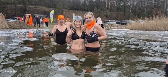 Zimna woda niestraszna Krasnostawskim Karpiom! [GALERIA ZDJĘĆ]