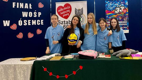 Chełm. Finał Wielkiej Orkiestry Świątecznej Pomocy  w SP nr 8 [GALERIA ZDJĘĆ]