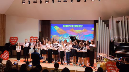 Chełm. Szkoła muzyczna zagrała z Wielką Orkiestrą Świątecznej Pomocy [GALERIA ZDJĘC]