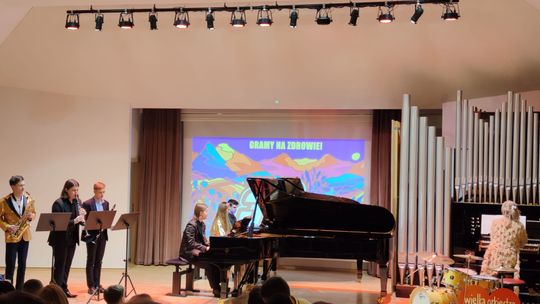 Chełm. Szkoła muzyczna zagrała z Wielką Orkiestrą Świątecznej Pomocy [GALERIA ZDJĘC]