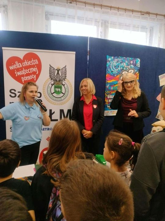 Chełm. Finał Wielkiej Orkiestry Świątecznej Pomocy  w SP nr 8 [GALERIA ZDJĘĆ]