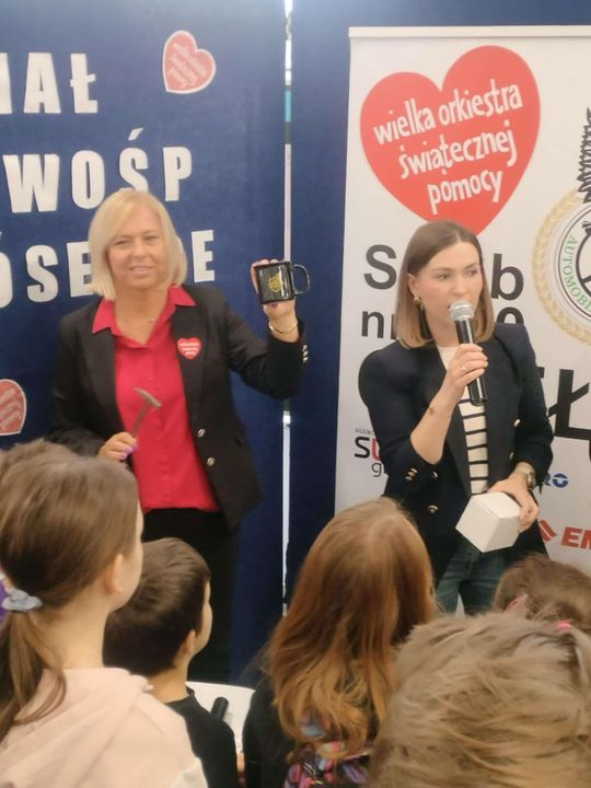 Chełm. Finał Wielkiej Orkiestry Świątecznej Pomocy  w SP nr 8 [GALERIA ZDJĘĆ]