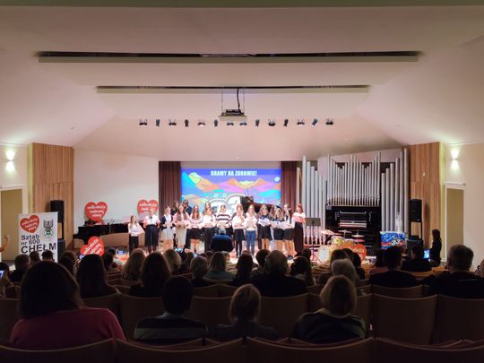 Chełm. Szkoła muzyczna zagrała z Wielką Orkiestrą Świątecznej Pomocy [GALERIA ZDJĘC]