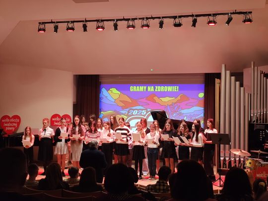 Chełm. Szkoła muzyczna zagrała z Wielką Orkiestrą Świątecznej Pomocy [GALERIA ZDJĘC]