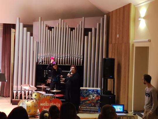 Chełm. Szkoła muzyczna zagrała z Wielką Orkiestrą Świątecznej Pomocy [GALERIA ZDJĘC]