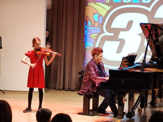 Chełm. Szkoła muzyczna zagrała z Wielką Orkiestrą Świątecznej Pomocy [GALERIA ZDJĘC]