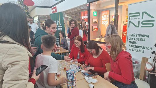 Chełm. 33. Finał Wielkiej Orkiestry Świątecznej Pomocy przed Galerią Chełm [ZDJĘCIA]