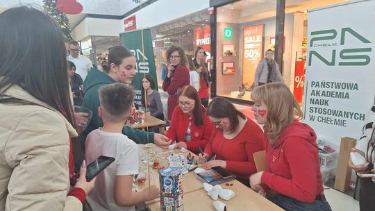 Chełm. 33. Finał Wielkiej Orkiestry Świątecznej Pomocy przed Galerią Chełm [ZDJĘCIA]