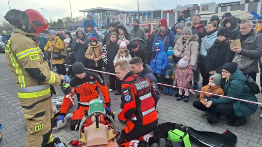 Chełm. 33. Finał Wielkiej Orkiestry Świątecznej Pomocy przed Galerią Chełm [ZDJĘCIA]