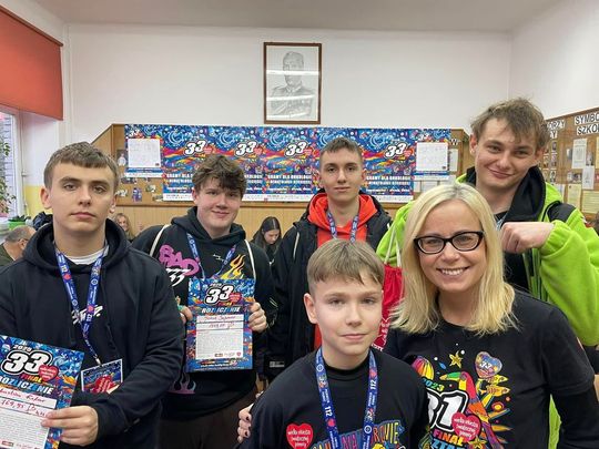 II LO w Chełmie podsumowało zbiórkę WOŚP - ponad 43 tys. zł! [ZDJĘCIA]