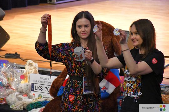 Wielka Orkiestra Świątecznej Pomocy zagrała w Krasnymstawie! [GALERIA ZDJĘĆ]