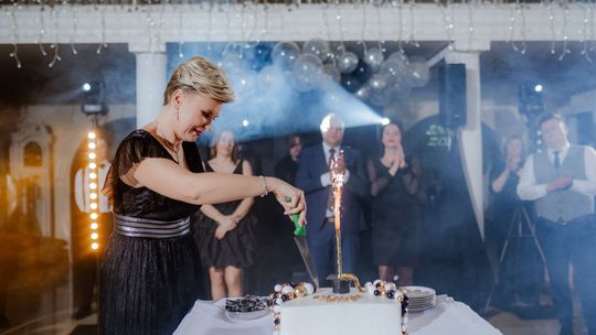 Studniówka 2025 - Zespół Szkół Centrum Kształcenia Rolniczego w Okszowie [GALERIA ZDJĘĆ]