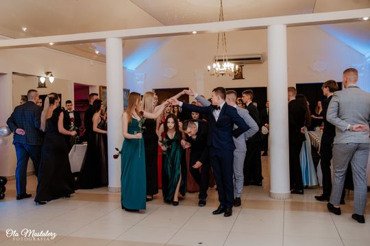 Studniówka 2025 - Zespół Szkół Centrum Kształcenia Rolniczego w Okszowie [GALERIA ZDJĘĆ]