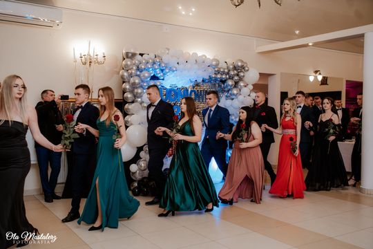 Studniówka 2025 - Zespół Szkół Centrum Kształcenia Rolniczego w Okszowie [GALERIA ZDJĘĆ]