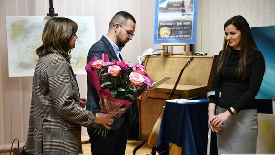 Krasnystaw. Wernisaż wystawy pt. "Magdalena Szymańska - moja twórczość" [GALERIA ZDJĘĆ]