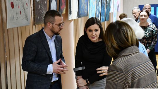 Wernisaż wystawy pt. "Magdalena Szymańska - moja twórczość"