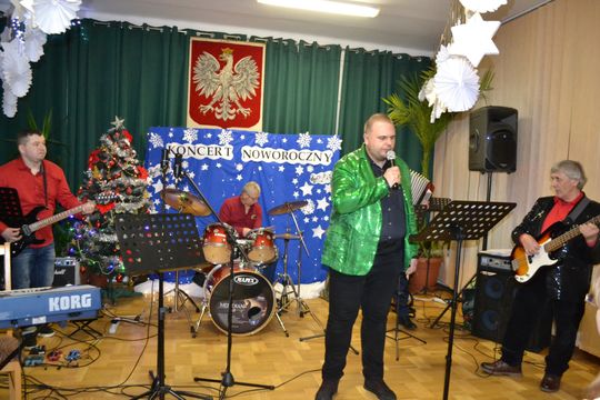 Koncert Noworoczny w Centrum Społeczno – Kulturalnym w Gorzkowie [GALERIA ZDJĘĆ]
