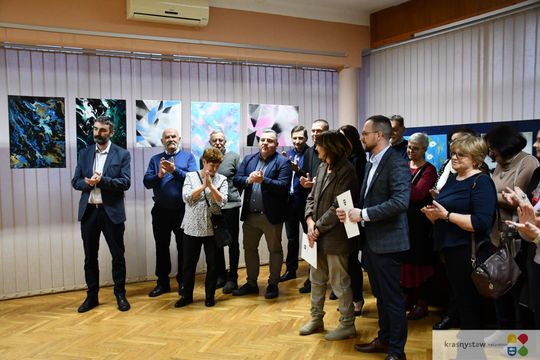 Wernisaż wystawy pt. "Magdalena Szymańska - moja twórczość" Wernisaż wystawy pt. "Magdalena Szymańska - moja twórczość"