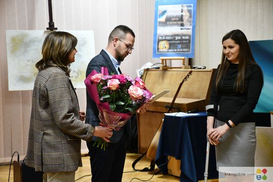 Wernisaż wystawy pt. "Magdalena Szymańska - moja twórczość" Wernisaż wystawy pt. "Magdalena Szymańska - moja twórczość"