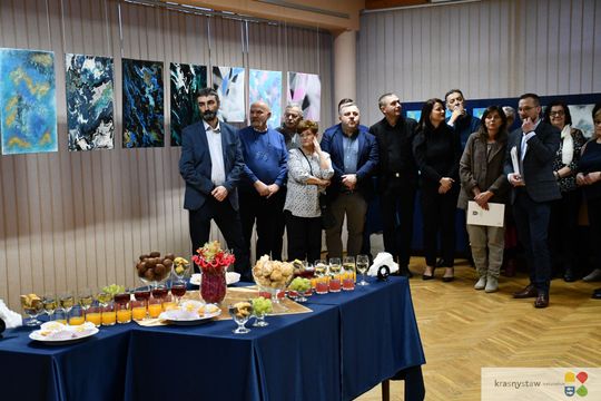 Wernisaż wystawy pt. "Magdalena Szymańska - moja twórczość" Wernisaż wystawy pt. "Magdalena Szymańska - moja twórczość"