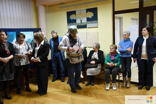 Wernisaż wystawy pt. "Magdalena Szymańska - moja twórczość" Wernisaż wystawy pt. "Magdalena Szymańska - moja twórczość"