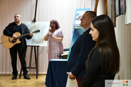 Wernisaż wystawy pt. "Magdalena Szymańska - moja twórczość" Wernisaż wystawy pt. "Magdalena Szymańska - moja twórczość"