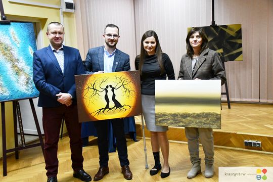 Wernisaż wystawy pt. "Magdalena Szymańska - moja twórczość" Wernisaż wystawy pt. "Magdalena Szymańska - moja twórczość"