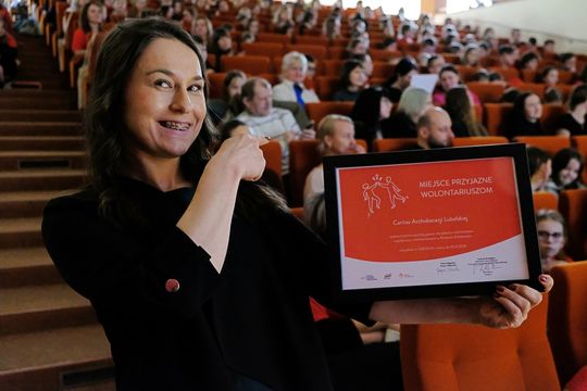 XII Gala Wolontariatu Caritas Archidiecezji Lubelskiej [ZDJĘCIA]