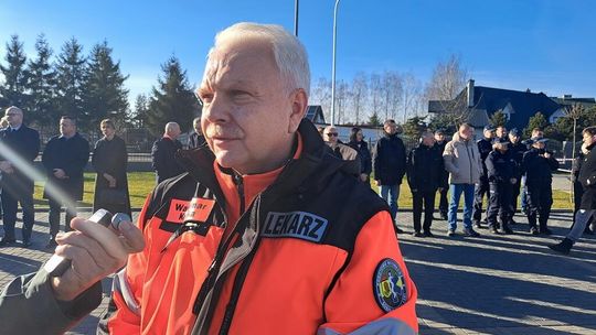 Pogrzeb śp. Cezarego Lotkowskiego - ratownika medycznego, który tragicznie zginął w Siedlcach [GALERIA ZDJĘĆ]