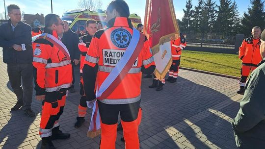 Pogrzeb śp. Cezarego Lotkowskiego - ratownika medycznego, który tragicznie zginął w Siedlcach [GALERIA ZDJĘĆ]