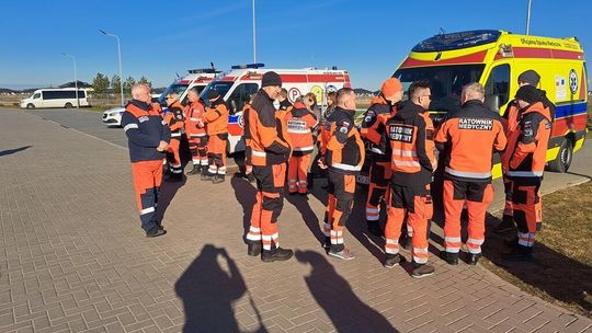 Pogrzeb śp. Cezarego Lotkowskiego - ratownika medycznego, który tragicznie zginął w Siedlcach [GALERIA ZDJĘĆ]