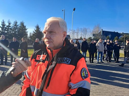 Pogrzeb śp. Cezarego Lotkowskiego - ratownika medycznego, który tragicznie zginął w Siedlcach [GALERIA ZDJĘĆ]