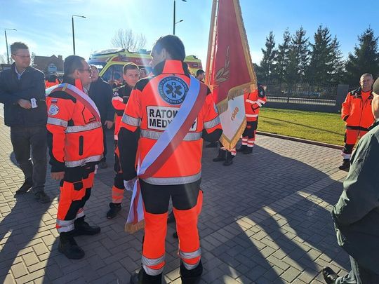 Pogrzeb śp. Cezarego Lotkowskiego - ratownika medycznego, który tragicznie zginął w Siedlcach [GALERIA ZDJĘĆ]